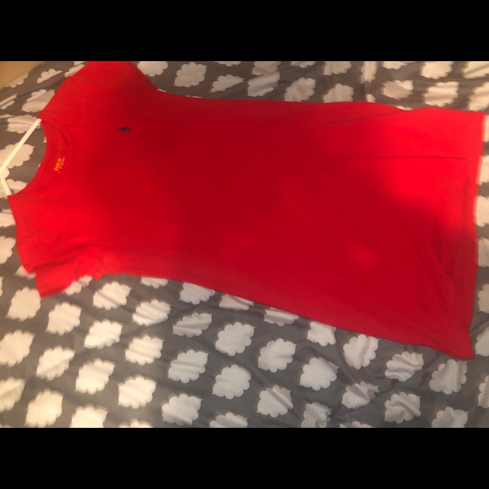 Red Polo dress